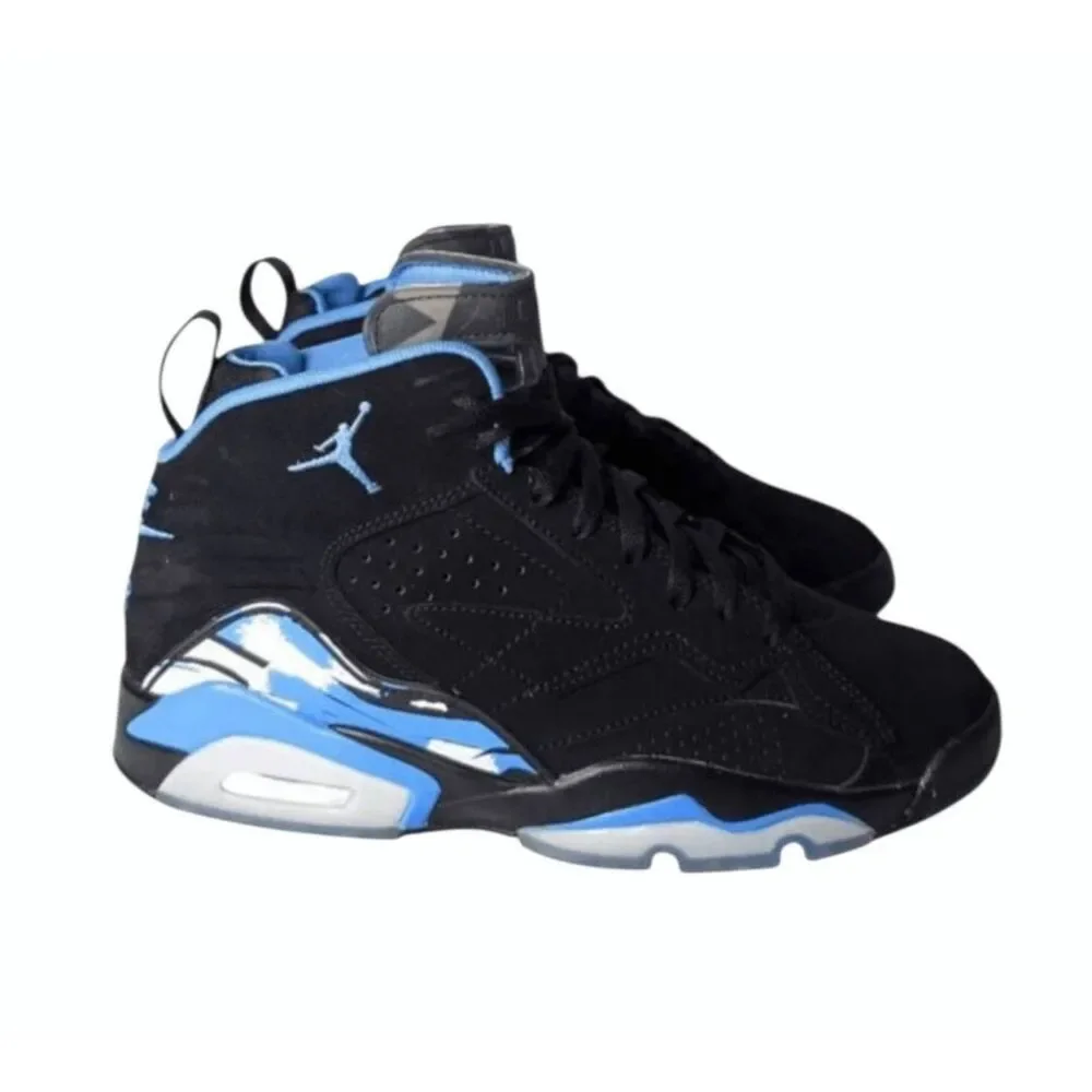 NWD NIKE Jumpman MVP 'Black White University Blue' Basketball Shoes Size 8